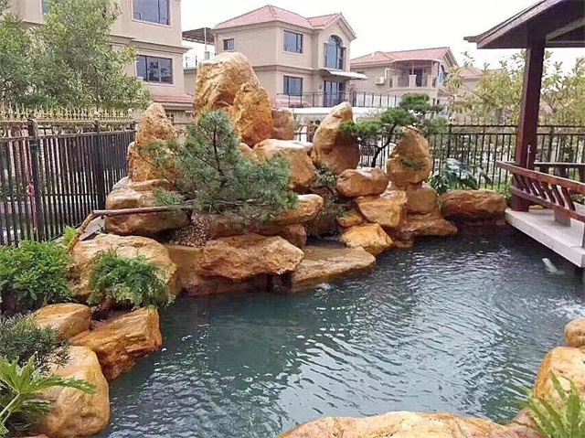 泰州室内水景设计鱼池